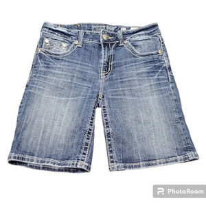 Miss Me Women's Boyfriend JB1061H Denim Shorts 27